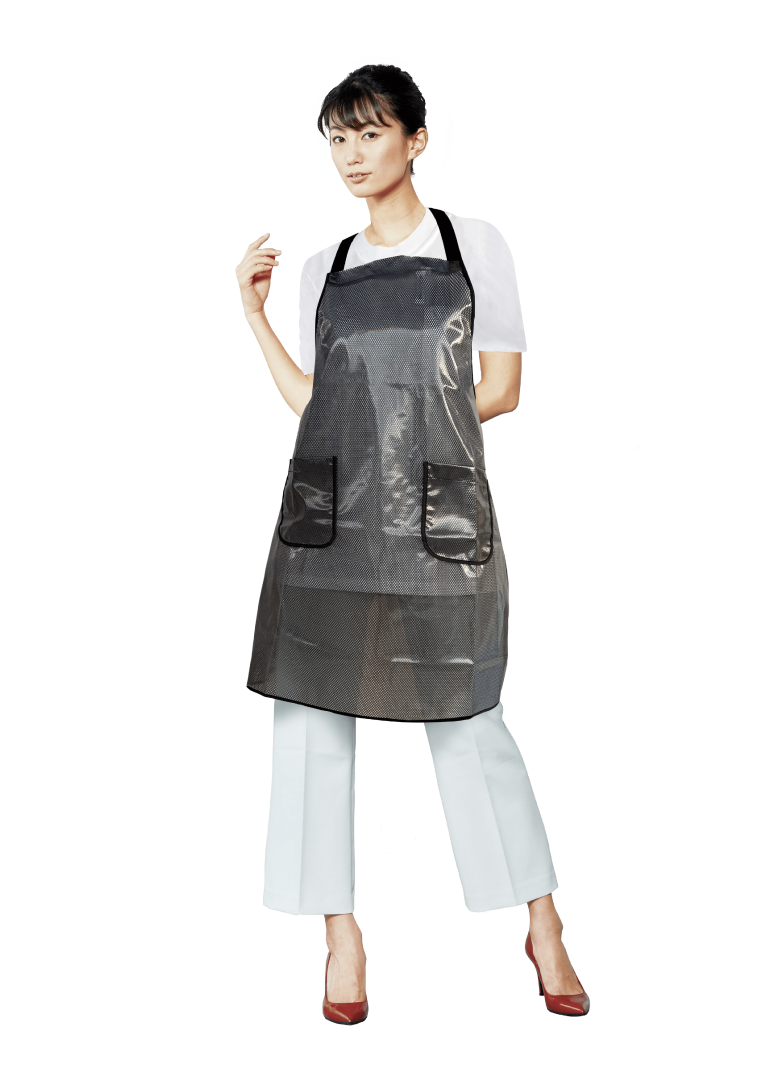 【3870】 クリスタルエプロン（送料無料）