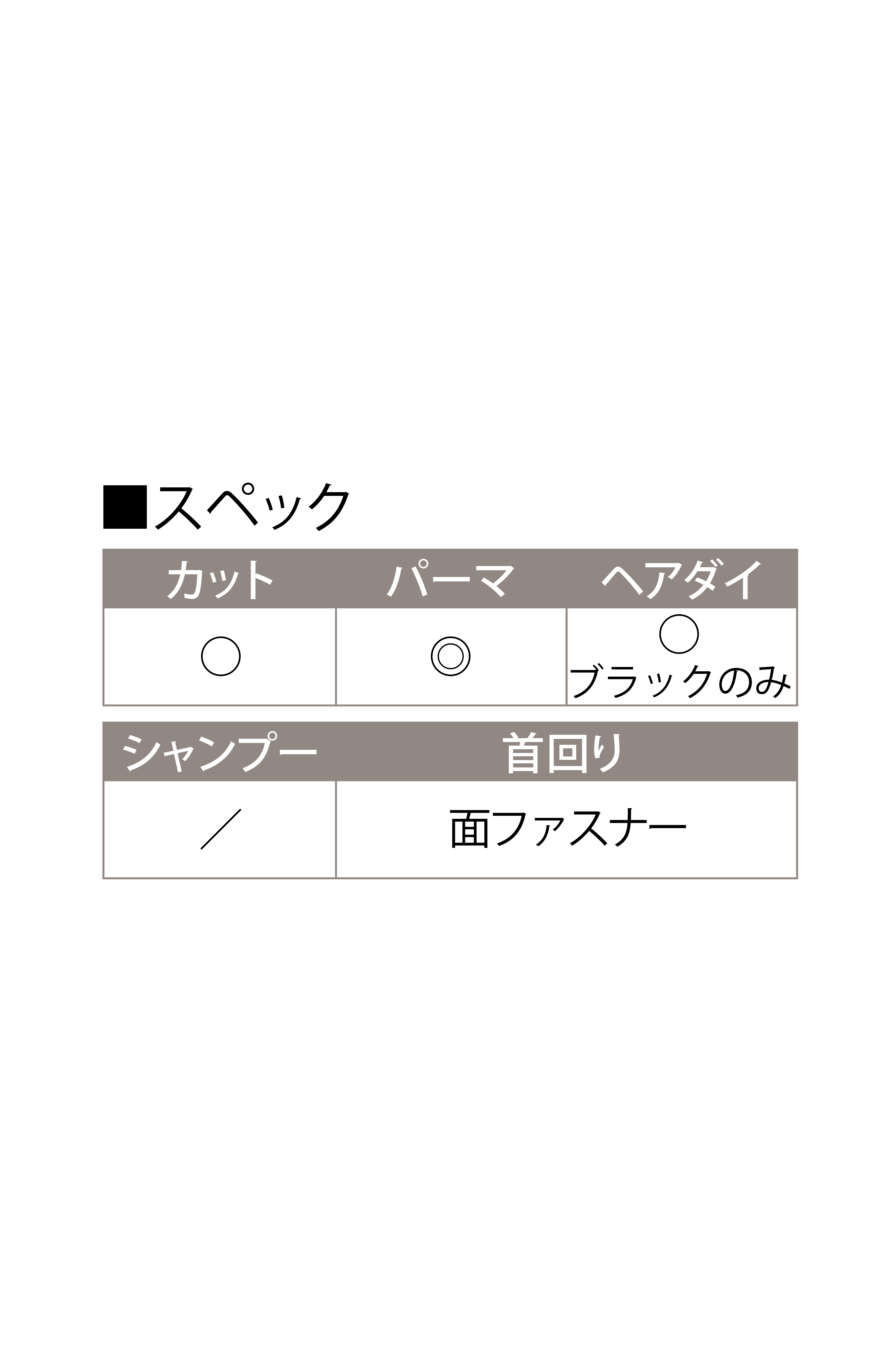 ネックガードドレス（送料無料）